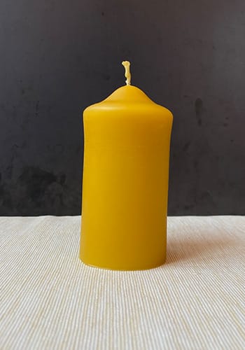 Bienenwachskerze Stumpen